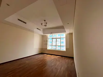 1BR in Al Khan | Master bedroom, 2 bathrooms & spacious hall | Balcony with sea view & free parking | Great home in a prime location