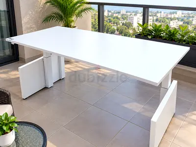 Herman miller Modern Adjustable Office Desk — Large Rectangular Table