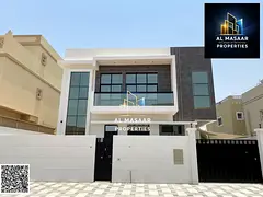 Villa for rent in Al Yasmin, Ajman. A spacious villa suitable for families, consisting of two floors