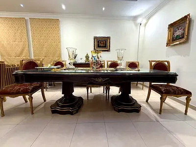 Louis XVI style dining table for 8 persons