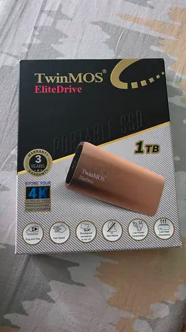 TwinMOS EliteDrive 1TB Portable External SSD Hard Drive - BRAND NEW NEVER USED