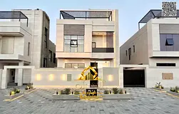 Modern two-story villa with a rooftop terrace and private pool; price is negotiable and includes reg