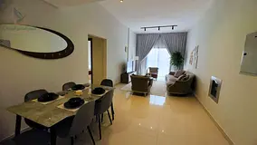 Monthly Rent – Furnished 2BR on Kuwait St, Ajman. First Tenant, Premium New Furniture in a Prime L