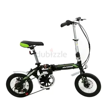 Compact Foldable 16" Electric Folding Bike - Lightweight, Ideal for City Commute