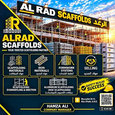 we offer all types of scaffolding