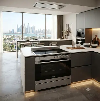 Siemens New Model 90x60cm Ceramic Electric Cooker – 5 Hobs, Oven, Grill & Fan