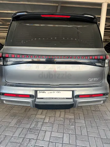 2025 Infiniti QX80 agency car with Warrenty