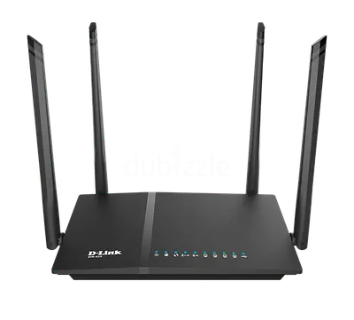 D-Link Wireless Router with 4 External Antennas(DIR-825 AC1200 Wi-Fi Gigabit Router - Good Condition
