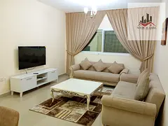 Sharjah, Al Taawun: Furnished apartment (newly furnished, first occupancy) located behind Day-to-Day