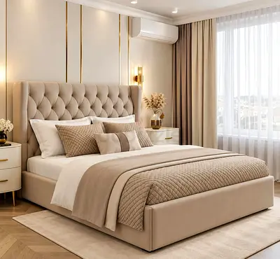 Top Quality Royal King size Family Storage bed including Mattress Available