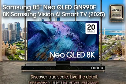 Samsung 85" Neo QLED QN990F 8K Smart TV (2025) - Like New