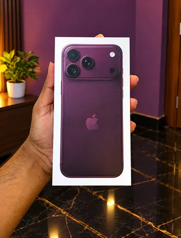 Iphone 18 pro max 512GB Physical sim Burgundy