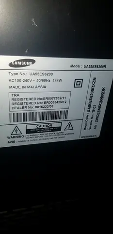 Samsung 55-inch LED TV (Model UA55ES) - Used, Working