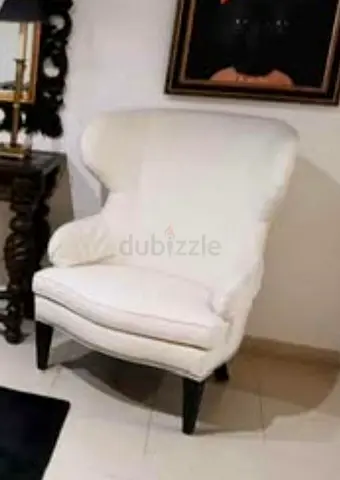 Luxury Ethan Allen Wilder wingback Chair