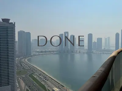 30 days free luxury office fully Sea view 2 wishroom pantry room prime lecation business center ready to move only jest 175k