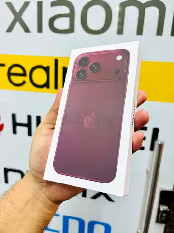 iPhone 18 pro max Burgundy - Physical sim, Active