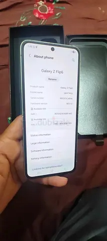 Samsung Galaxy Z Flip6 - 512 gb , Good working condition with box