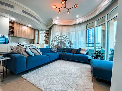 2BR + Maid | Panoramic Sea View | Bill Included
