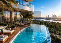 Waterfront |10% CASH DISCOUNT | OPEN VIEWS | 8 MINUTES TO BURJ KHALIFA