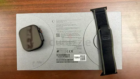 Apple Watch Ultra 3 (49mm, GPS + Cellular, Black Titanium)