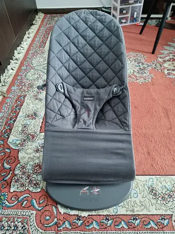 BabyBjörn Bouncer Balance Soft - Grey baby rocker (great condition)