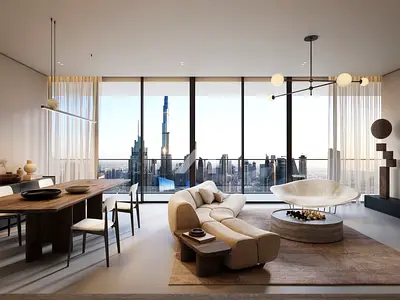 High Floor 1BR | Burj Khalifa View | Large Balcony