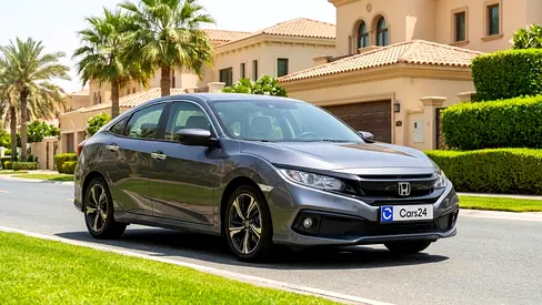 AED 807/month | 0 DP | Free 3 Months Warranty | Service History | 30 Day Return | HONDA CIVIC 2021