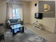 Room and living room for monthly rent in Sharjah, Al Taawun area.