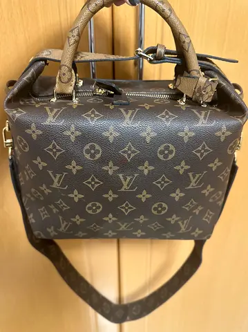 Preloved LV convertible tote in reverse monogram