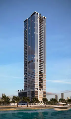 Luxury Waterfront Apartment for Sale | Full Lagoon Views | Marsa Al Arab Tower | Al Khan, Sharjah