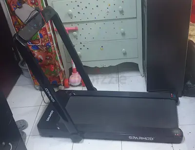SPARNOD Compact Folding Treadmill - Light Home Use Urgent sale 500 AED