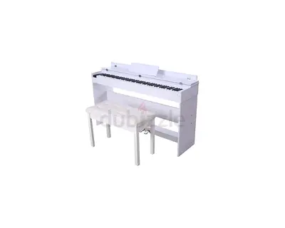 MegArya A803 88-Key Weighted Digital Piano | Hammer Action | 3 Pedals | Matte White