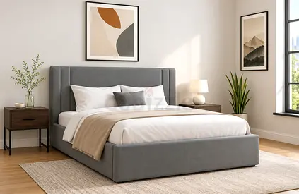 Brand New Queen size bed including mattress storage bed Double bed Queen bed