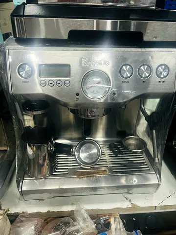 Coffee machine double boiler