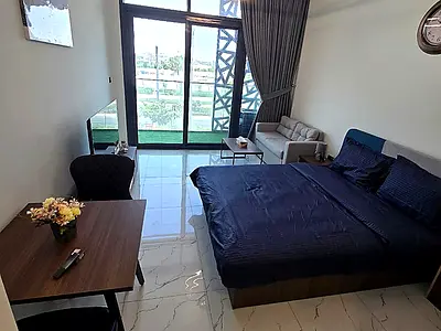 Ready to Move| Furnished Studio | Balcony | 2 Payment