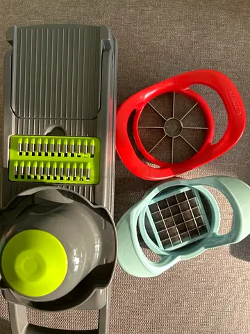 Kitchen Slicer & Chopper Set with 2 Unused Cutters