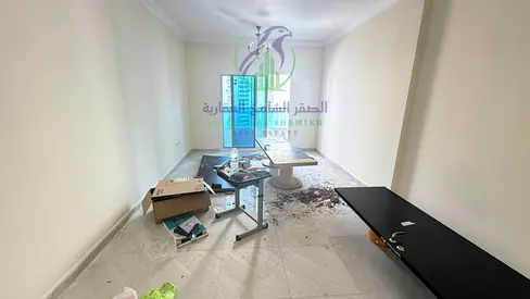 Three Bedroom Apartment for Annual Rent in Al Majaz 2 Sharjah with Balcony Open View Laundry Room and Free Parking