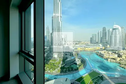 High Floor | Burj And Fountain View | Unfurnished