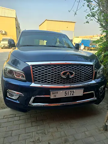 2016 Infiniti QX80 -With Number Plate DXB-H-5172