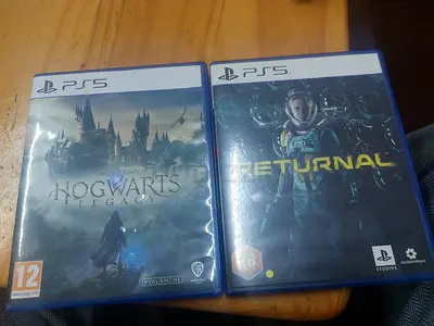 Hogwarts Legacy & Returnal PS5 — 2 Original Disc Games