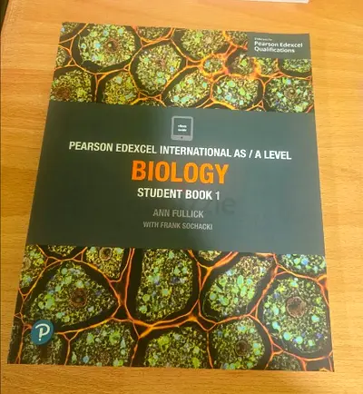 Pearson Edexcel International A Level Biology Student Book 1 - Ann Fullick