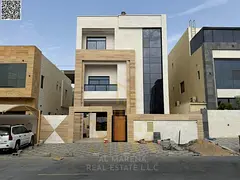 Al Yasmeen – Ajman: Upscale Villa | 3 Floors with Hotel-Style Finishes | 7 Master Bedrooms ~ Strat