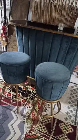 Bar Set (Blue Velvet)