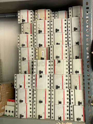 Lot of ABB Residual Current Circuit Breakers (RCCBs) - 30A/63A assorted