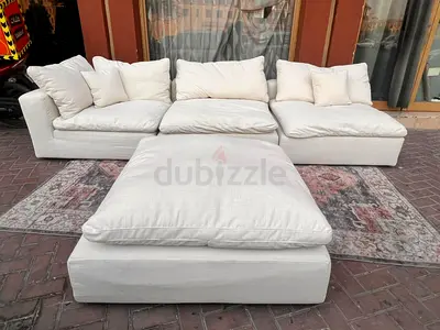 Original Marina Home Luscious Sofa with footstool