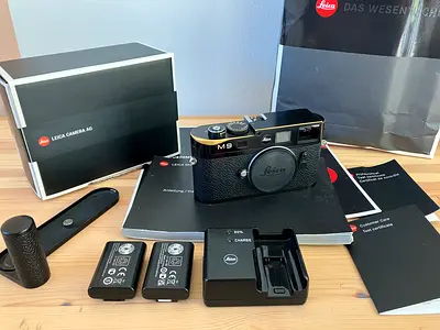 Leica M9 Black Paint, new sensor