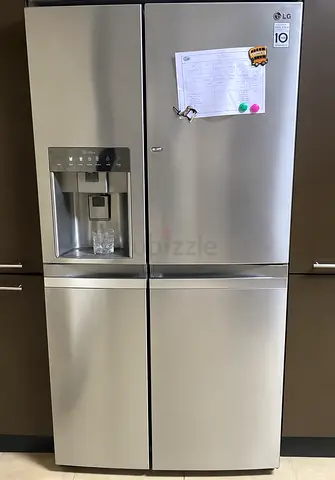 LG fridge and freezer new model slightly used with ice maker water dispenser 3 door