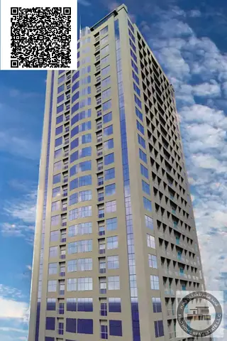 1BHK apartment available for sale in Gulfa Tower Al Rashida 1 downtown Ajman.