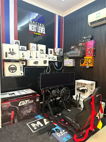 Sim racing , moza racing r25 , next level racing