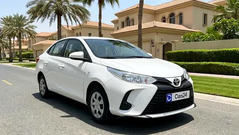 AED 455/month | 0 Downpayment | Free 1 Month Warranty | 30 Day Return | TOYOTA YARIS 2021